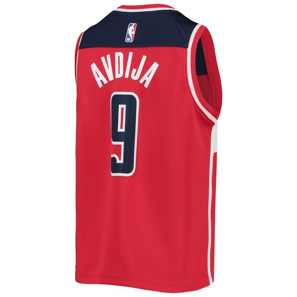 Deni Avdija Washington Wizards Nike Youth Swingman Jersey - Icon Edition - Red - Image 3
