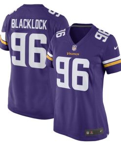Ross Blacklock Minnesota Vikings Nike Women's Game Player Jersey - Purple