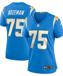 Bradley Bozeman Los Angeles Chargers Nike Women's  Game Jersey -  Powder Blue