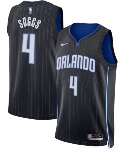 Jalen Suggs Orlando Magic Nike Unisex Swingman Jersey - Icon Edition - Black/White