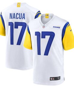 Puka Nacua Los Angeles Rams Nike Game Jersey - White