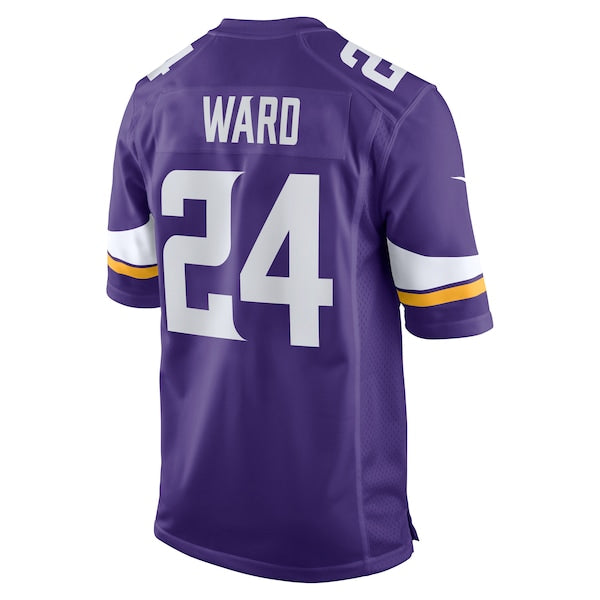 Jay Ward Minnesota Vikings Nike Team Game Jersey - Purple - Image 4