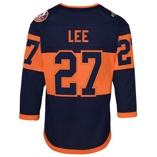 Anders Lee New York Islanders Youth 2024 NHL Stadium Series Premier Player Jersey?ยจC Navy - Image 3
