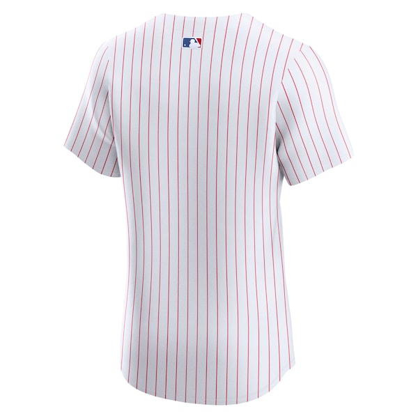 Philadelphia Phillies Nike Home Elite Jersey - White/Cream/Light Blue - Image 4