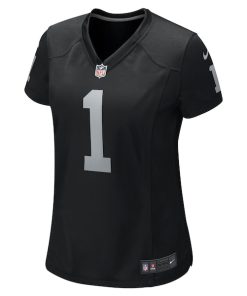 Alternative view of Marcus Epps Las Vegas Raiders Nike Women's Game Player Jersey - Black