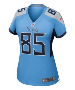 Alternative view of Chigoziem Okonkwo Tennessee Titans Nike Women's Team Game Jersey -  Light Blue