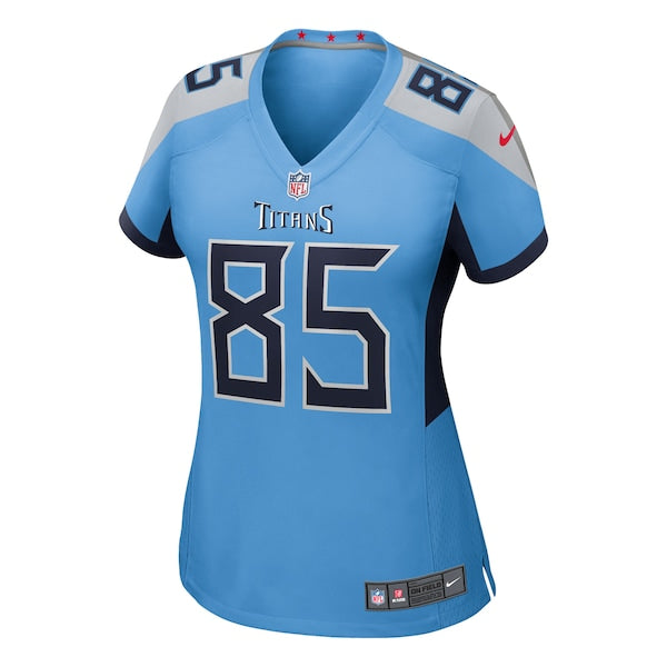 Chigoziem Okonkwo Tennessee Titans Nike Women's Team Game Jersey - Light Blue - Image 2
