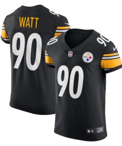 T.J. Watt Pittsburgh Steelers Nike Vapor Elite Player Jersey - Black