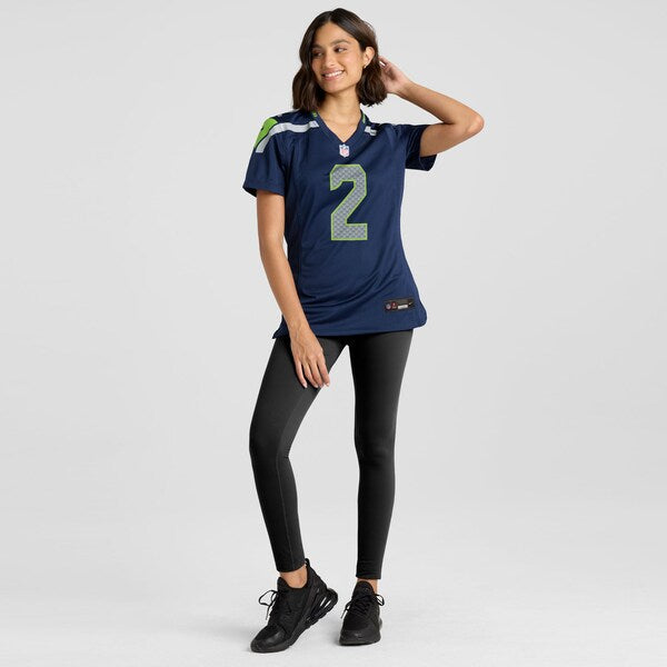 Drew Lock Seattle Seahawks Nike Women's Team Game Jersey - College Navy - Image 4