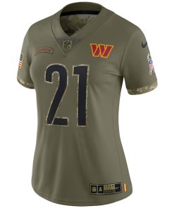 Alternative view of Sean Taylor Washington Commanders Nike Women's 2022 Salute To Service Retired Player Limited Jersey - Olive