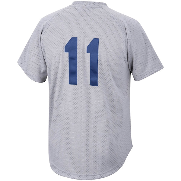Edgar Martinez Seattle Mariners Cooperstown Collection Mesh Batting Practice Jersey - Charcoal - Image 3