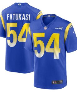 Olakunle Fatukasi Los Angeles Rams Nike  Game Jersey -  Royal