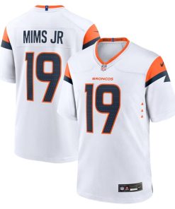 Marvin Mims Jr Denver Broncos Nike Game Jersey -  White