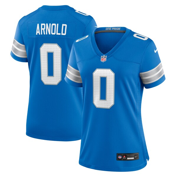 Terrion Arnold Detroit Lions Nike Women's Team Game Jersey - Blue - Image 2
