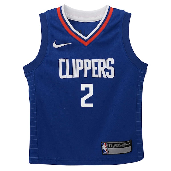 Kawhi Leonard LA Clippers Nike Toddler Swingman Player Jersey - Icon Edition - Blue - Image 2