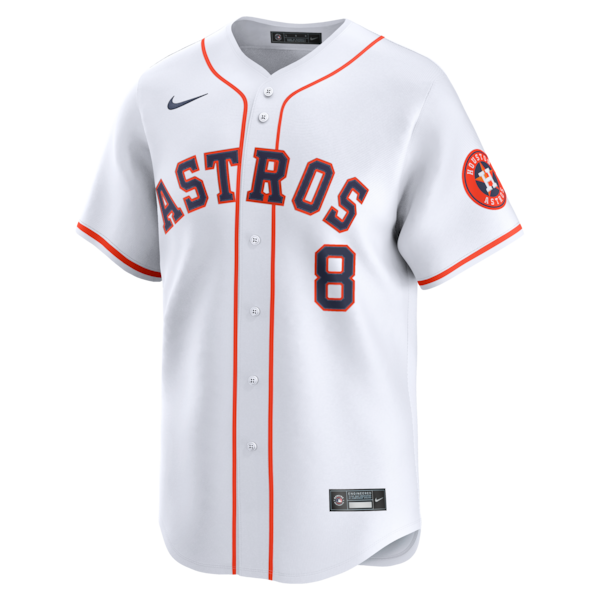 Christian Walker Houston Astros Nike Home Limited Player Jersey - White - Image 3