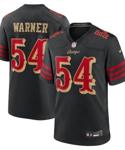 Fred Warner San Francisco 49ers Nike 2025 Rivalries Collection Game Jersey - Black