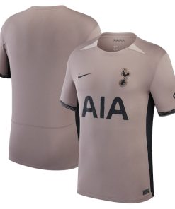 Tottenham Hotspur Nike 2023/24 Third Stadium Replica Jersey?¨C Tan