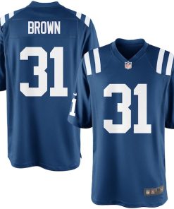 Nike Youth Indianapolis Colts Donald Brown Team Color Game Jersey
