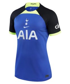 Alternative view of Son Heung-min Tottenham Hotspur Nike Women's 2022/23 Away Breathe Stadium Replica Player Jersey - Blue