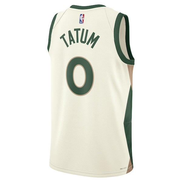 Jayson Tatum Boston Celtics Nike Unisex 2023/24 Swingman Jersey - White - City Edition - Image 3