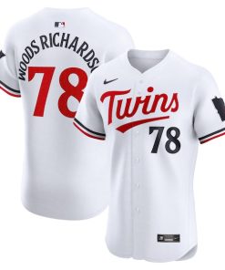 Simeon Woods Richardson Minnesota Twins Nike Home Elite Player Jersey - White