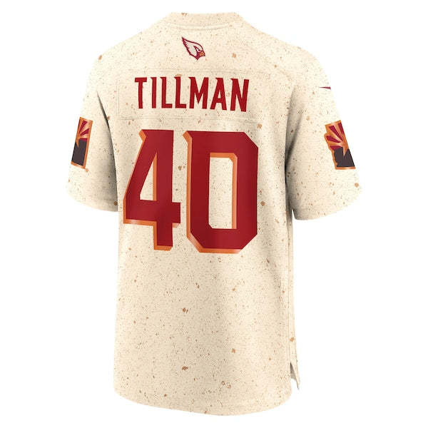 Pat Tillman Arizona Cardinals Nike 2025 Rivalries Collection Retired Player Game Jersey - Natural - Image 3