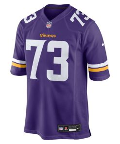 Alternative view of Walter Rouse Minnesota Vikings Nike Team Game Jersey -  Purple
