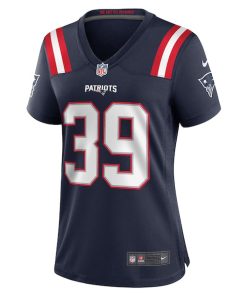 Alternative view of Jamycal Hasty New England Patriots Nike Women's Team Game Jersey -  Navy