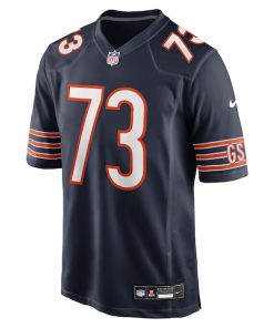 Alternative view of Jonah Jackson Chicago Bears Nike Team Game Jersey -  Navy
