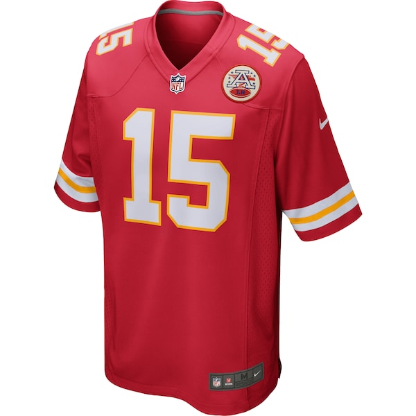 Patrick Mahomes Kansas City Chiefs Nike Youth Game Jersey - Red - Image 3