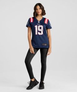 Joe Milton III New England Patriots Nike Women's  Game Jersey -  Navy