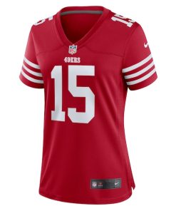 Alternative view of Jauan Jennings San Francisco 49ers Nike Women's  Game Jersey -  Scarlet