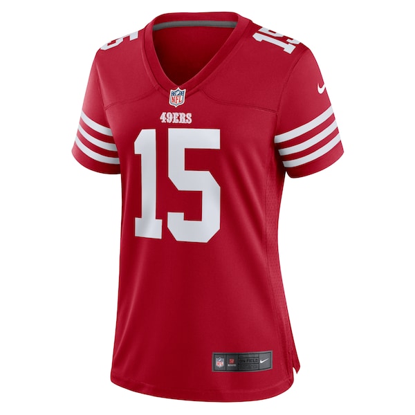 Jauan Jennings San Francisco 49ers Nike Women's Game Jersey - Scarlet - Image 2