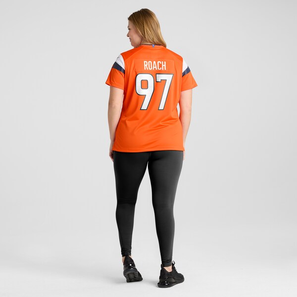 Malcolm Roach Denver Broncos Nike Women's Team Game Jersey - Orange - Image 7