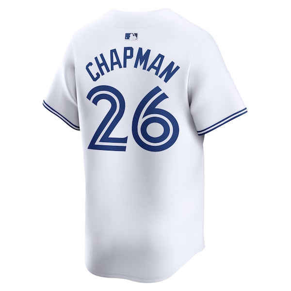 Matt Chapman Toronto Blue Jays Nike Home Limited Player Jersey - White - Image 3