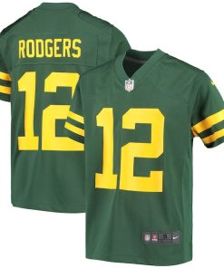 Aaron Rodgers Green Bay Packers Nike Youth Game Jersey - Green