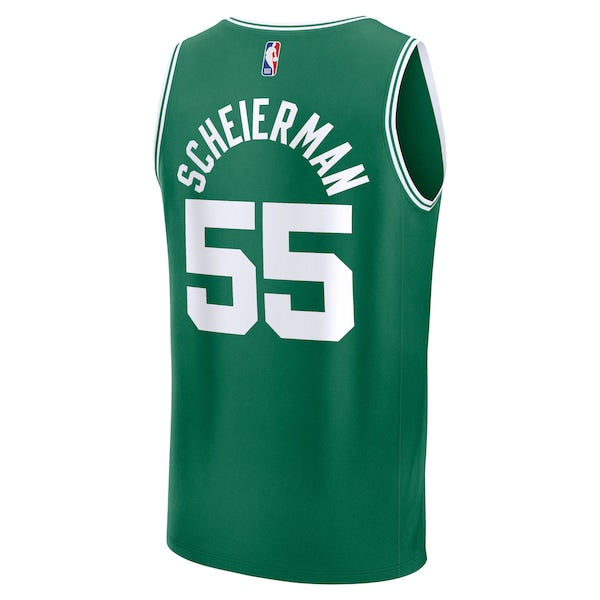 Baylor Scheierman Boston Celtics Youth 2024 NBA Draft Fast Break Player Jersey - Icon Edition - Kelly Green - Image 3