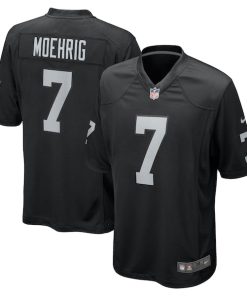 Tre'von Moehrig Las Vegas Raiders Nike Team Game Jersey -  Black