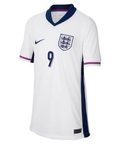Alternative view of Harry Kane England National Team Nike Youth 2024 Home Replica Jersey - White
