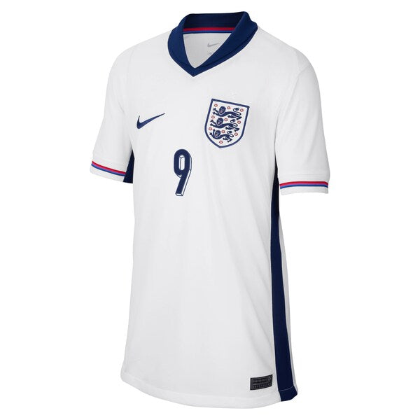 Harry Kane England National Team Nike Youth 2024 Home Replica Jersey - White - Image 2