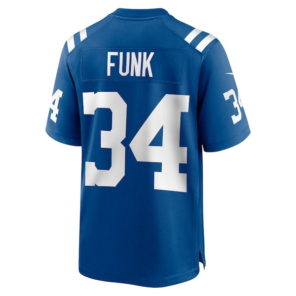 Jake Funk Indianapolis Colts Nike Team Game Jersey - Royal - Image 2