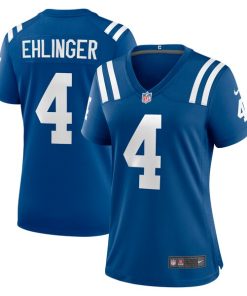 Alternative view of Sam Ehlinger Indianapolis Colts Nike Women's Game Jersey - Royal/Blue
