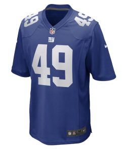 Alternative view of Tomon Fox New York Giants Nike Game Player Jersey - Royal