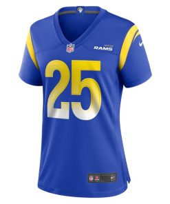 Alternative view of Jason Taylor Los Angeles Rams Nike Women's Team Game Jersey -  Royal