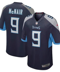 Steve McNair Tennessee Titans Nike Game Retired Player Jersey - Navy/Light Blue