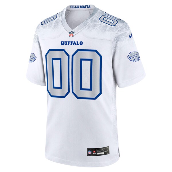 Buffalo Bills Nike 2025 Rivalries Collection Custom Game Jersey - White - Image 2