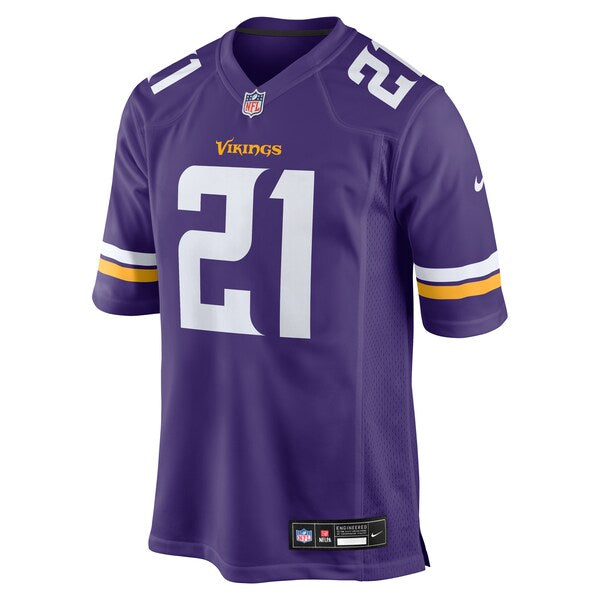 Jeff Okudah Minnesota Vikings Nike Team Game Jersey - Purple - Image 2