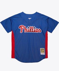 Roy Halladay Philadelphia Phillies  2010 Authentic Batting Practice Pullover Jersey - Royal