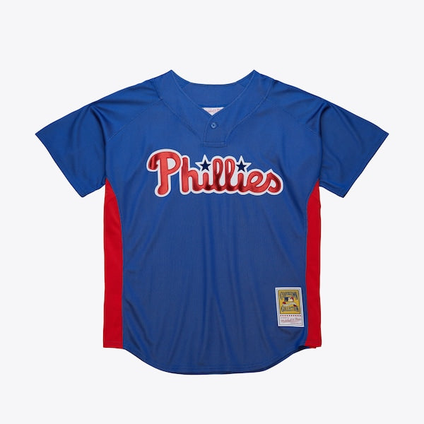 Roy Halladay Philadelphia Phillies 2010 Authentic Batting Practice Pullover Jersey - Royal